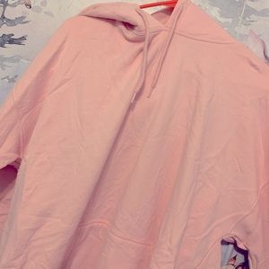 Boohoo pink hoodie, never worn
